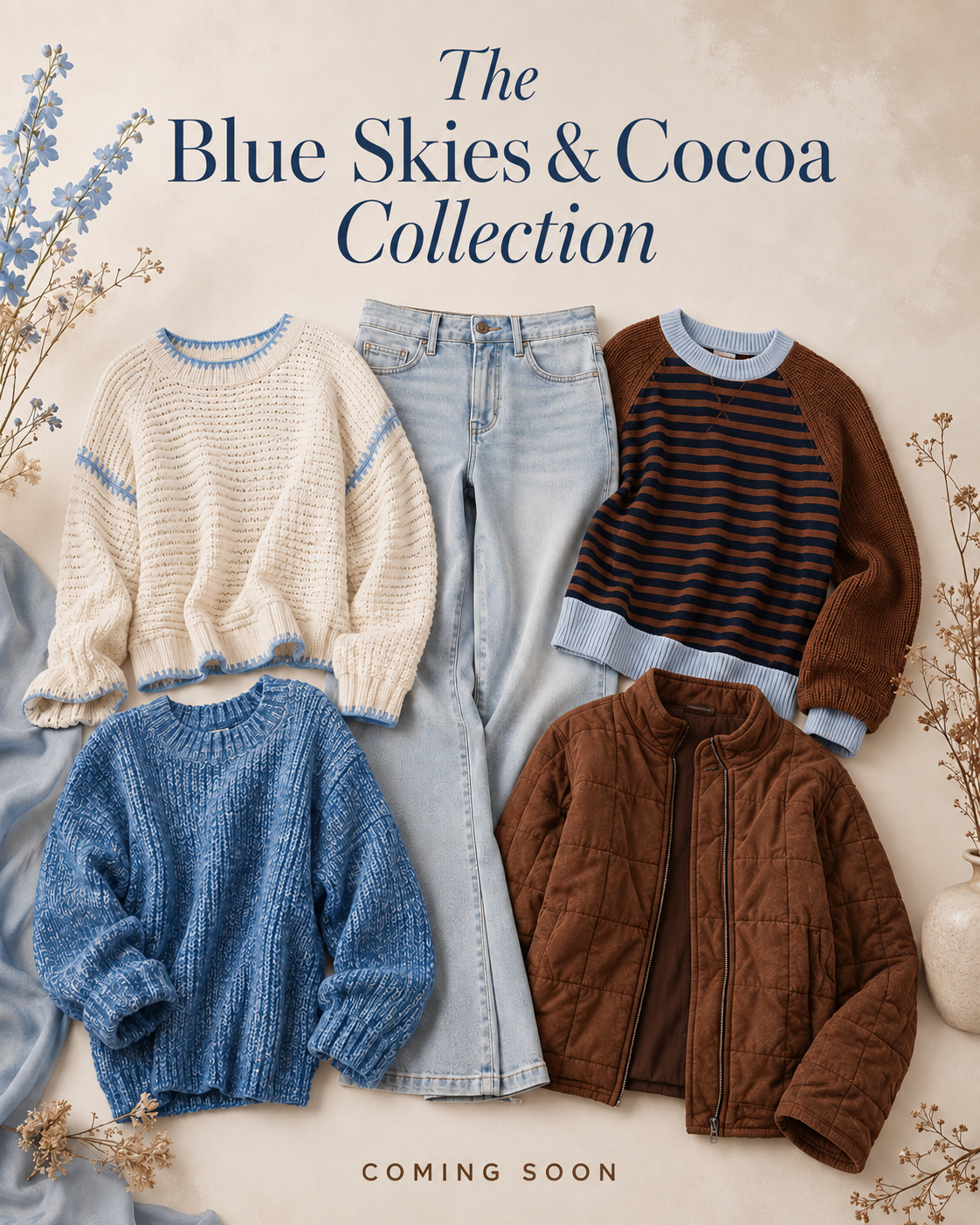The Blue Skies & Cocoa Collection