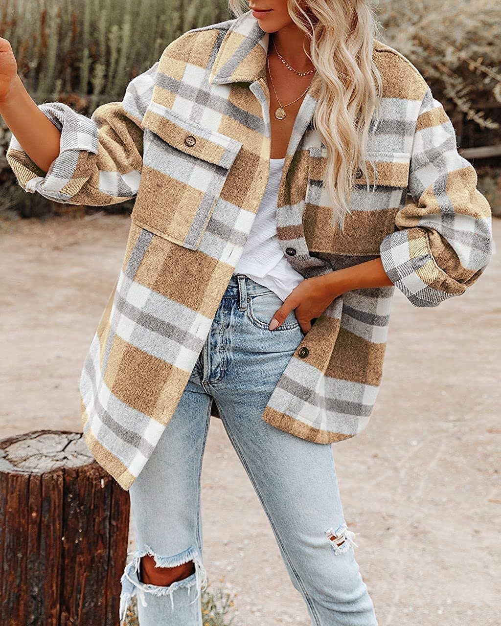 Weekend Plaid Shacket