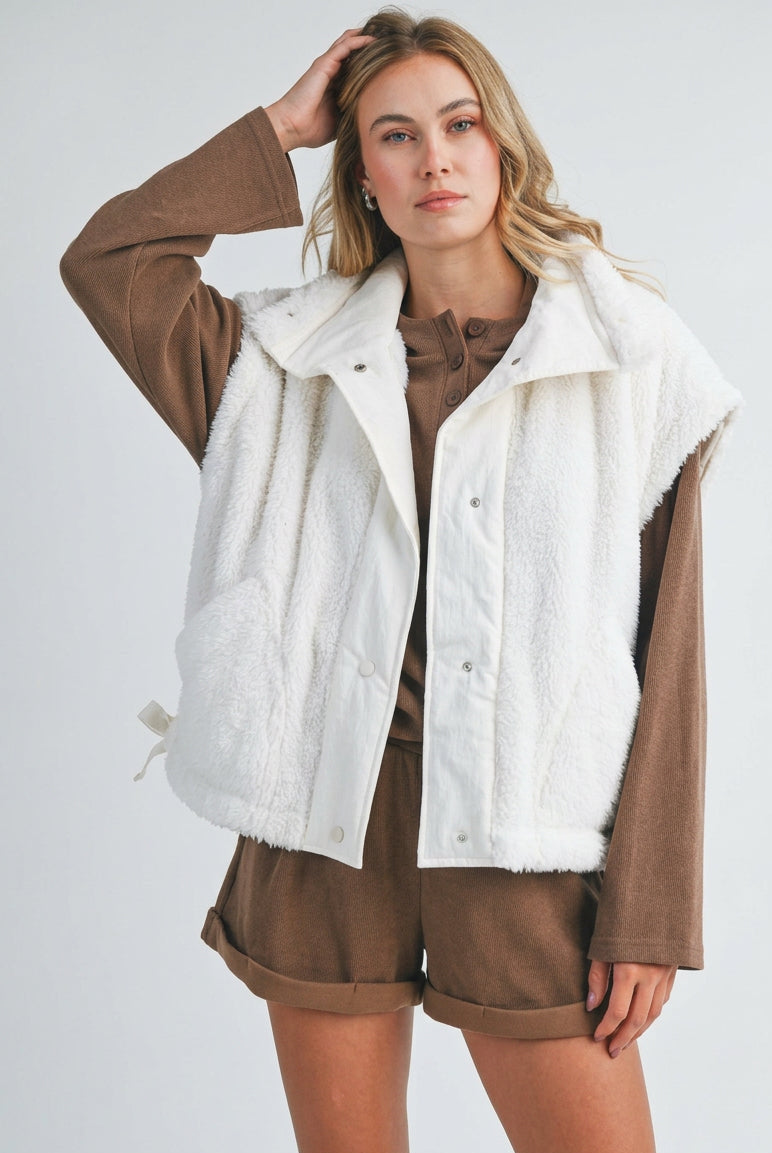 Honey Hug Fleece Vest