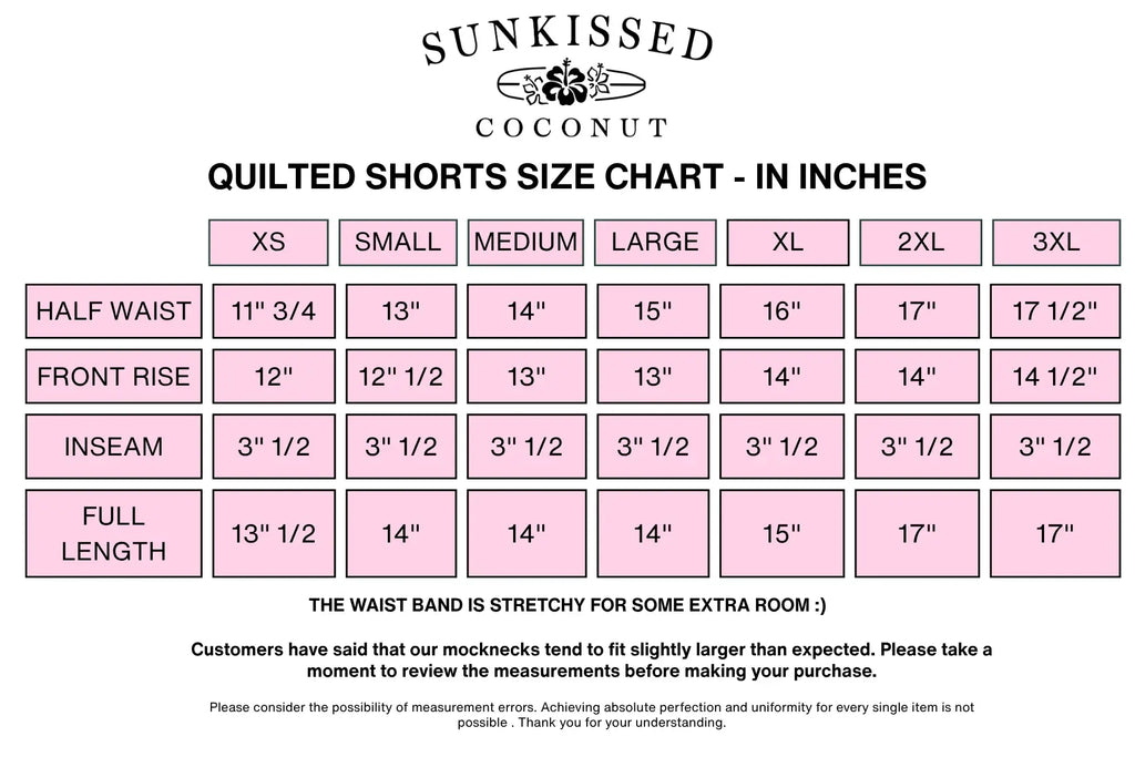 The Bloom Quilted Short