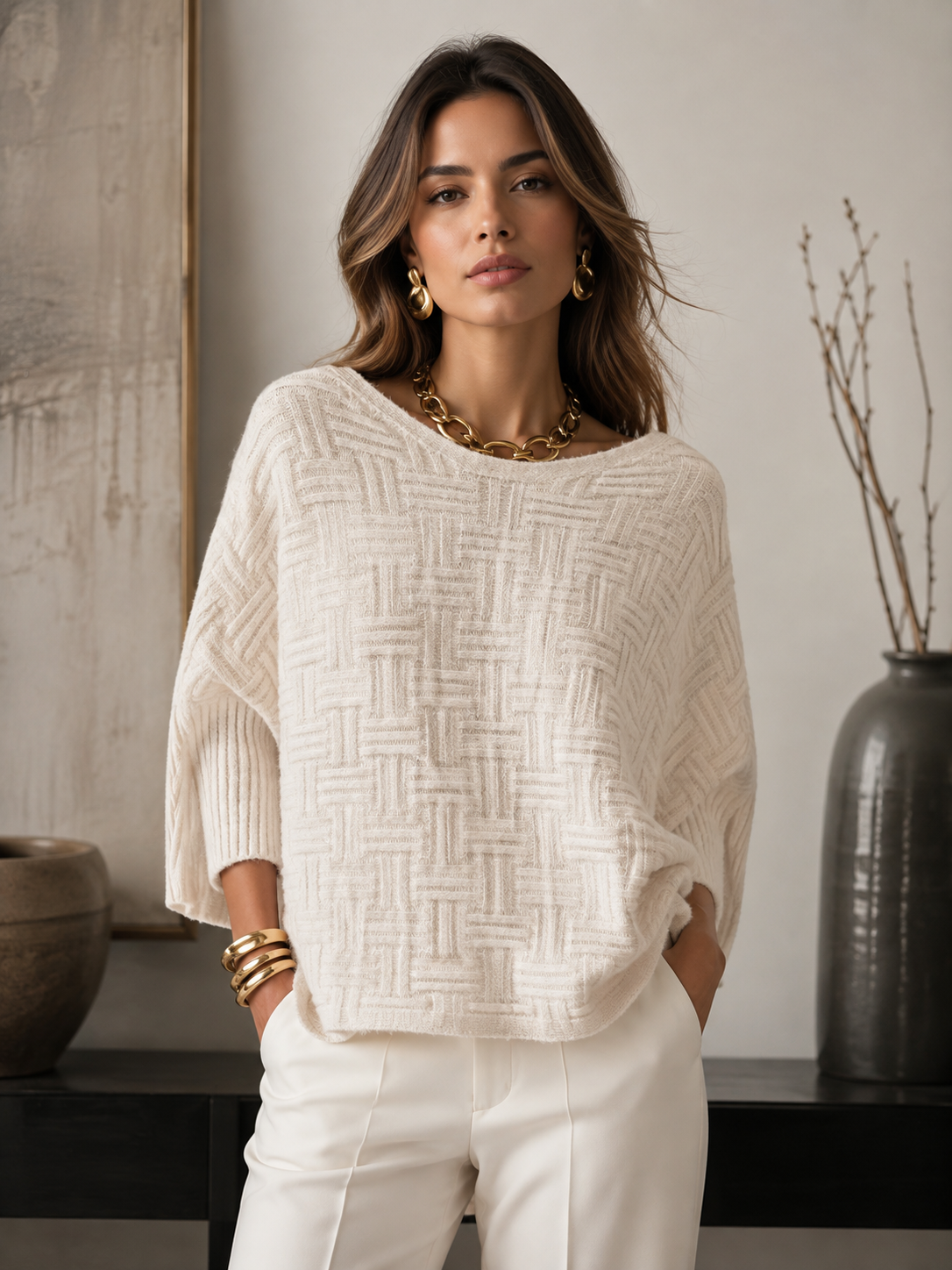 The Willow Textured Sweater
