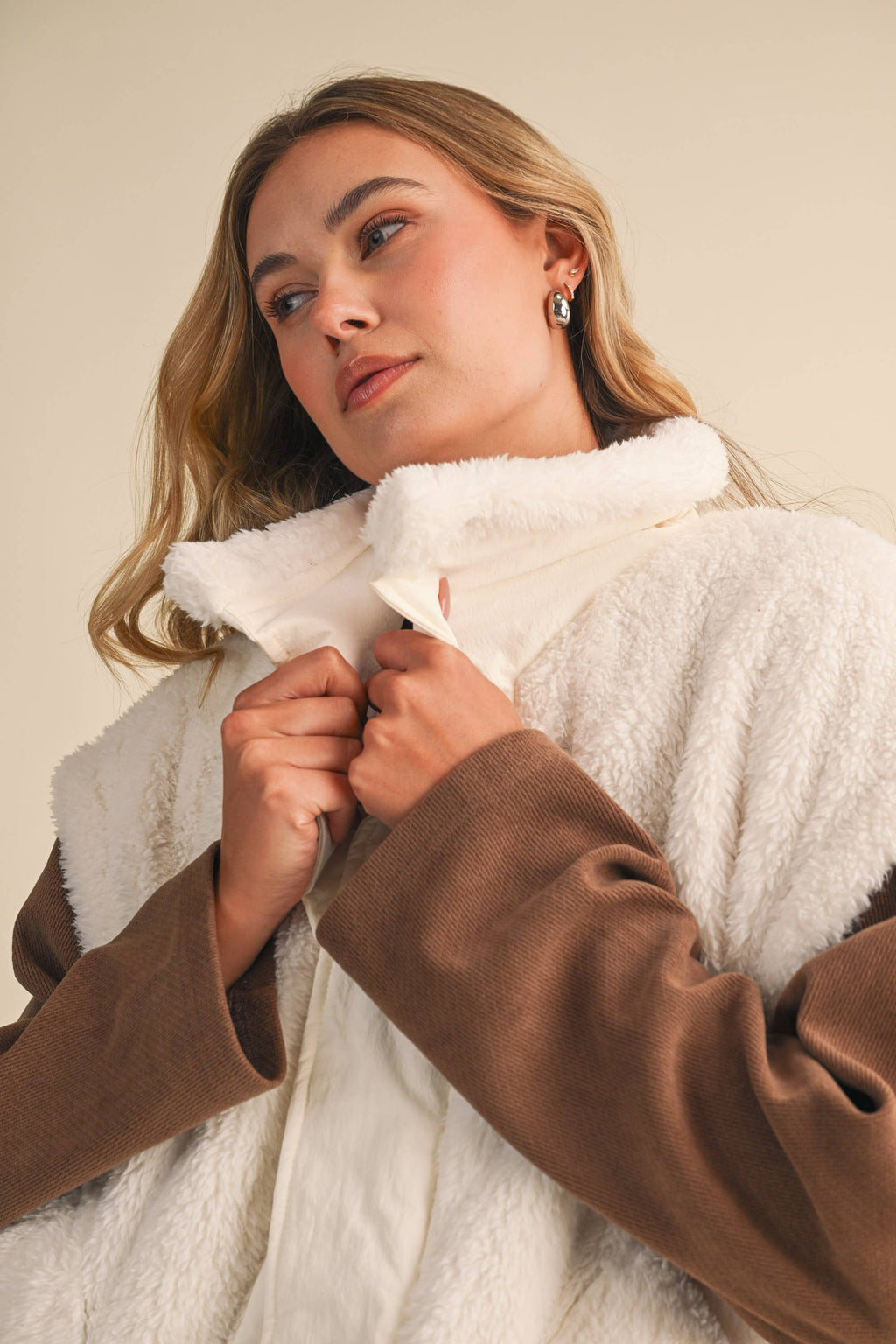 Honey Hug Fleece Vest