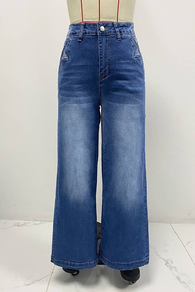 Vintage Embroidered Denim