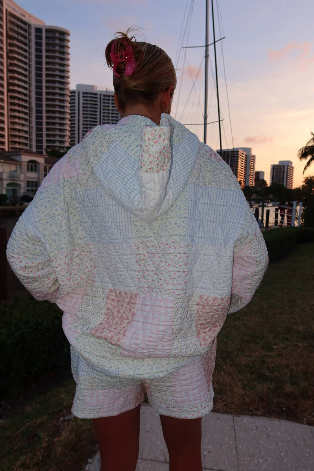 The Bloom Quilted Short
