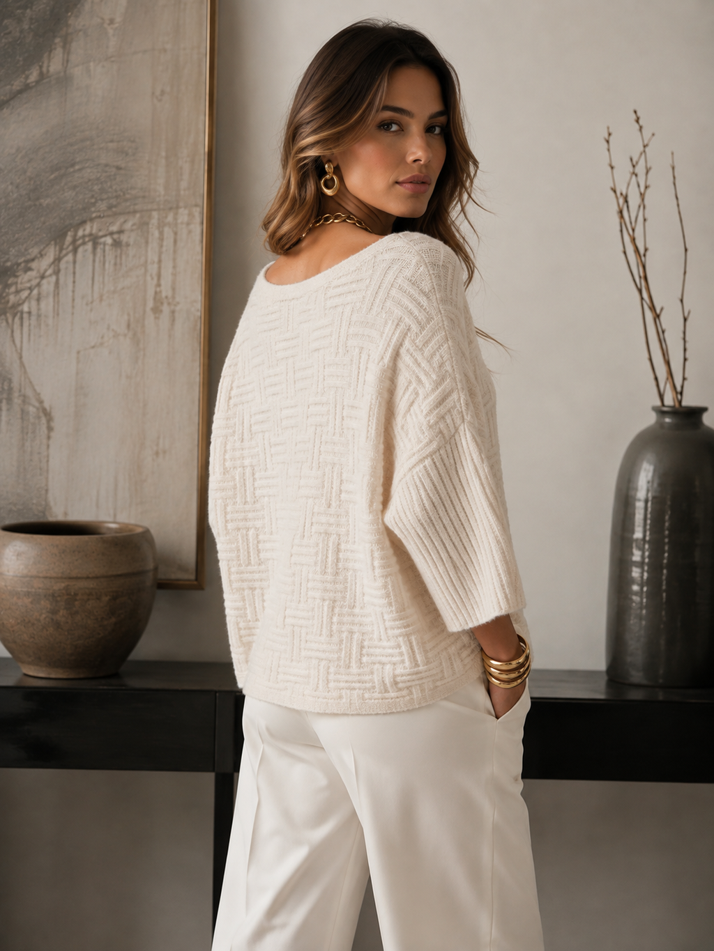 The Willow Textured Sweater