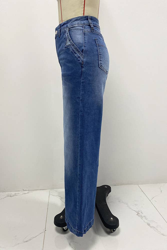 Vintage Embroidered Denim