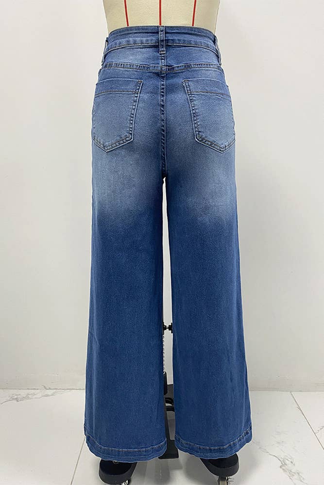 Vintage Embroidered Denim