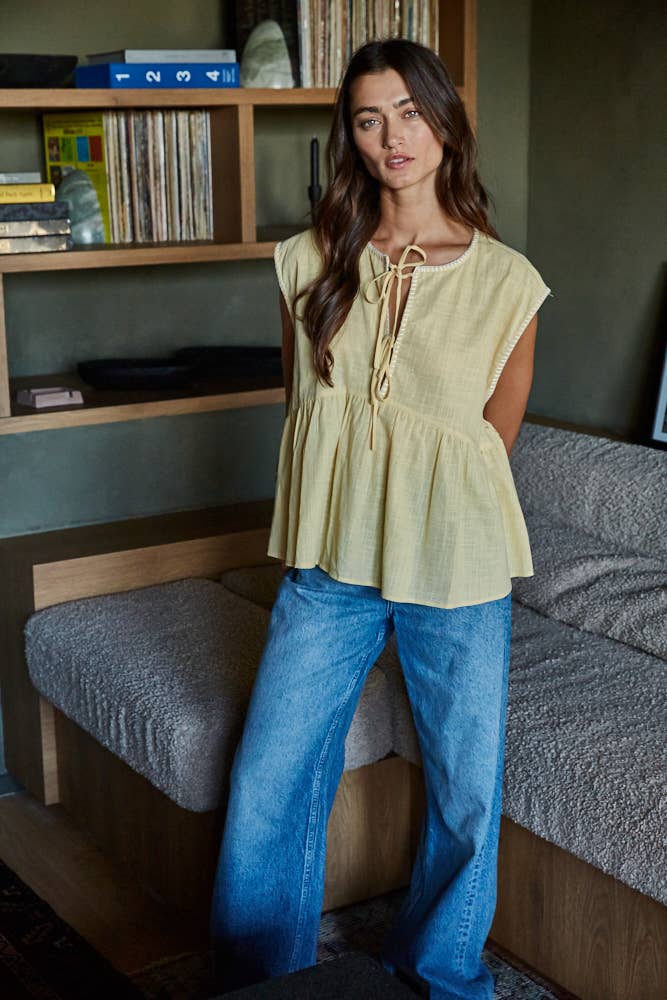 Butter Baby Doll Top