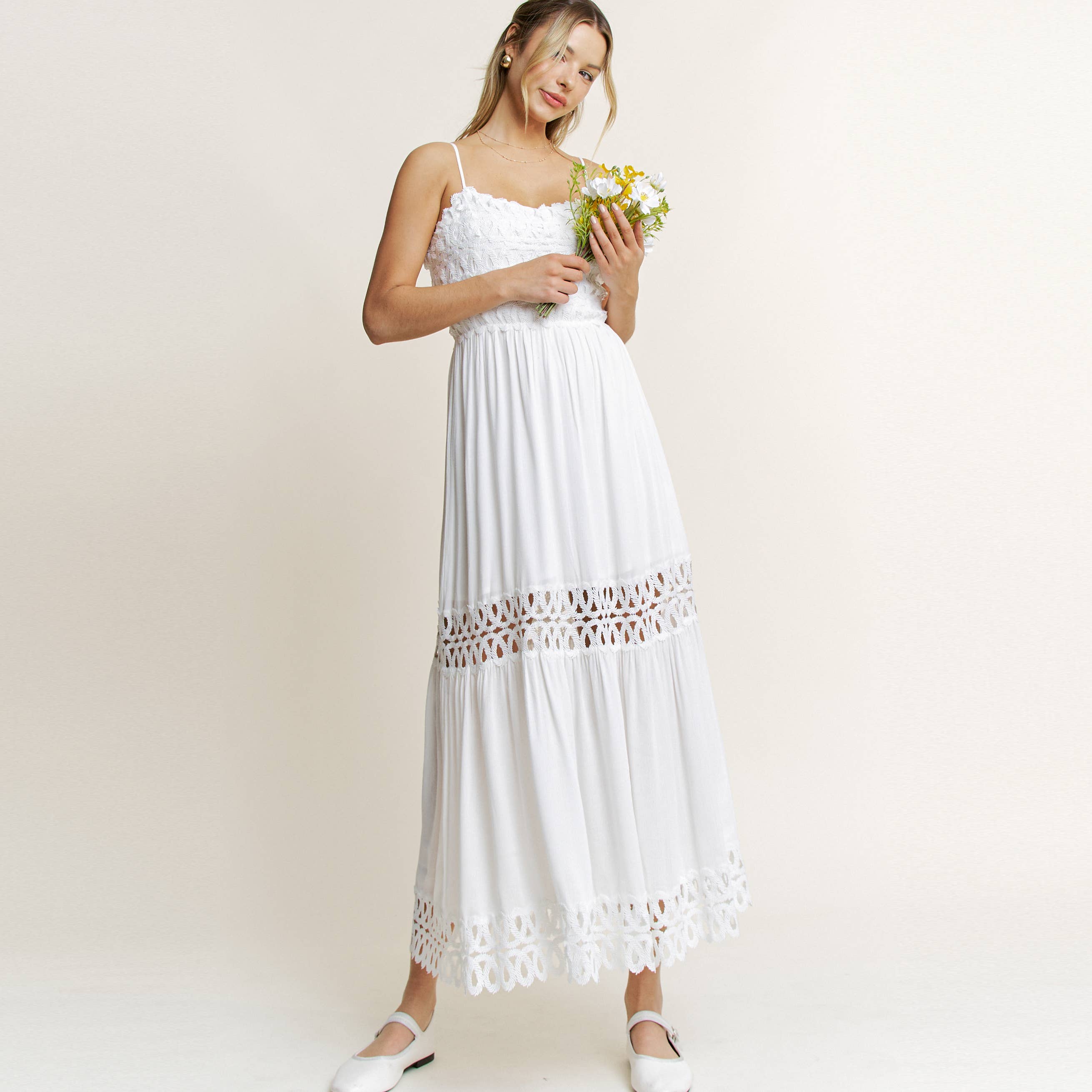 The Bloom Lace Maxi