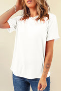 The White Crew Tee