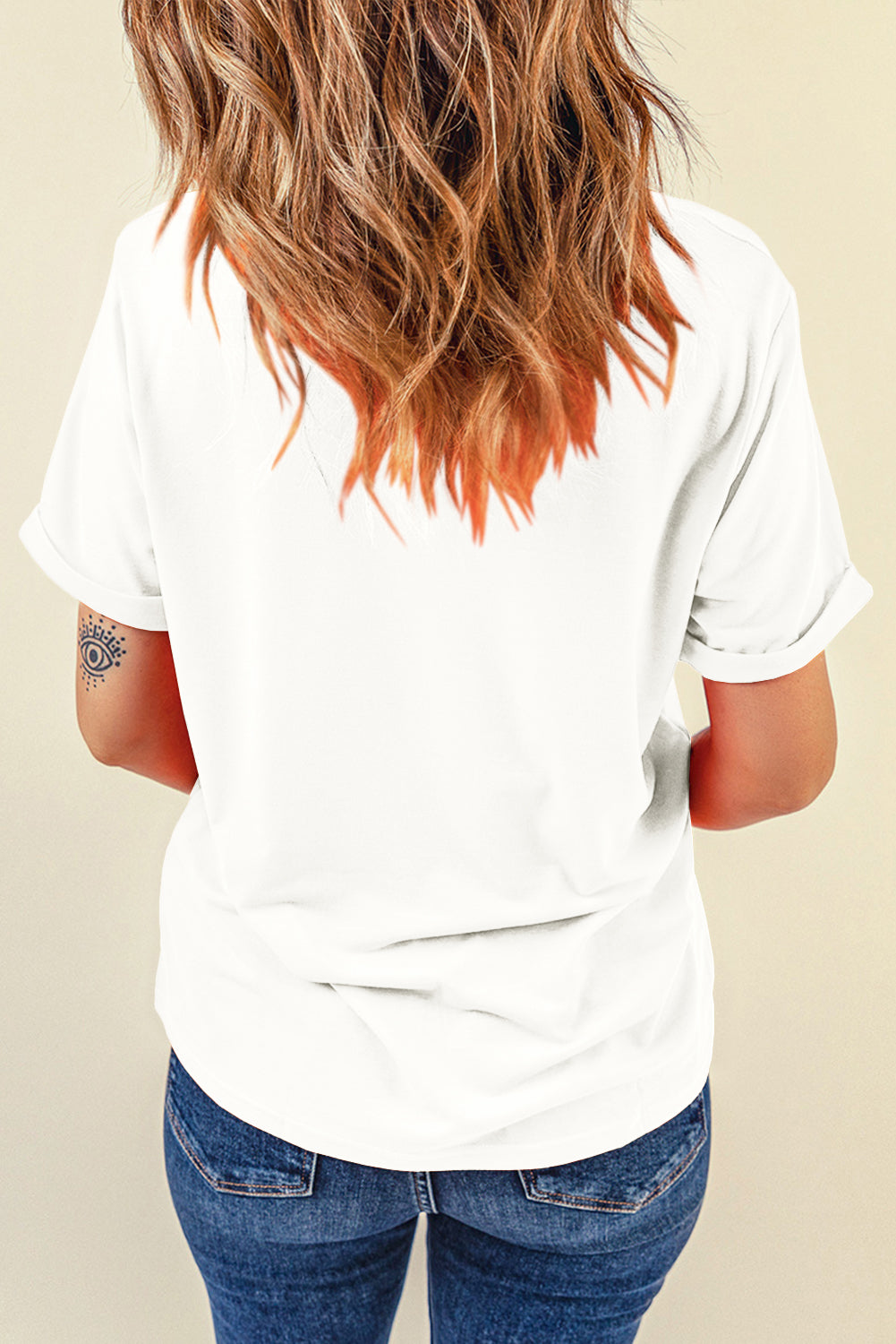 The White Crew Tee