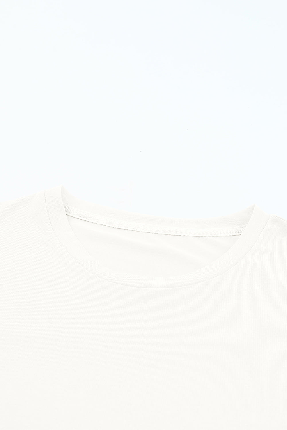 The White Crew Tee