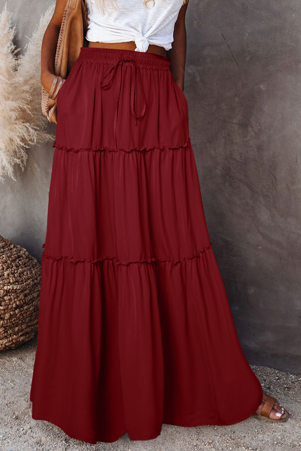The Brick Maxi Skirt