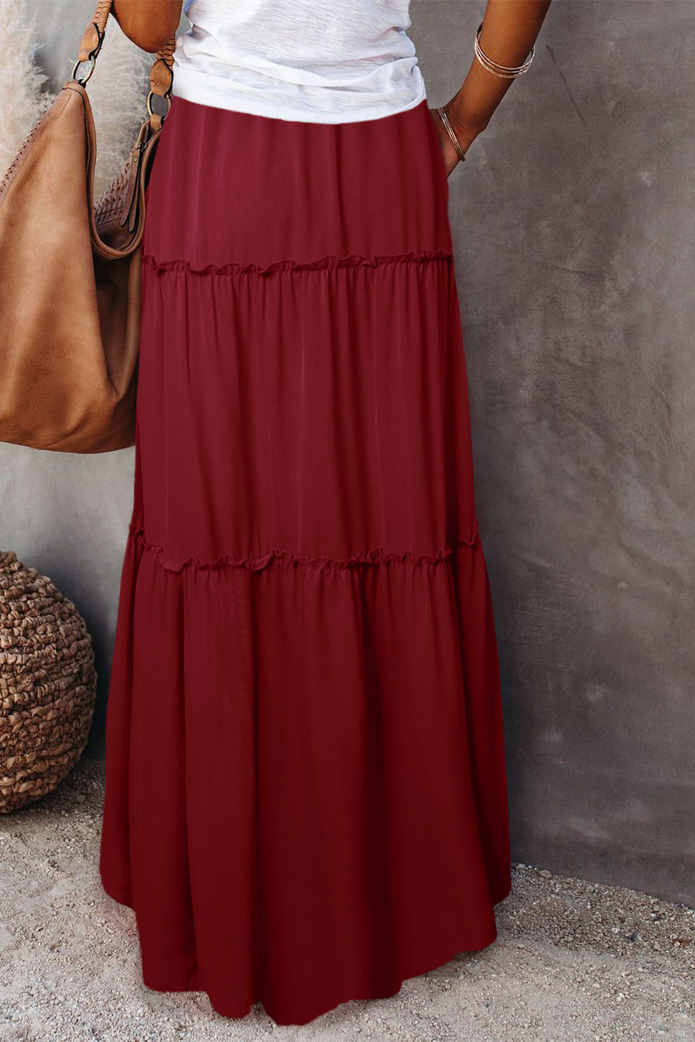 The Brick Maxi Skirt