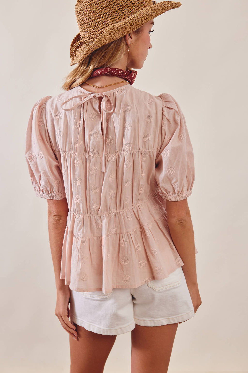 The Rose Peplum Blouse