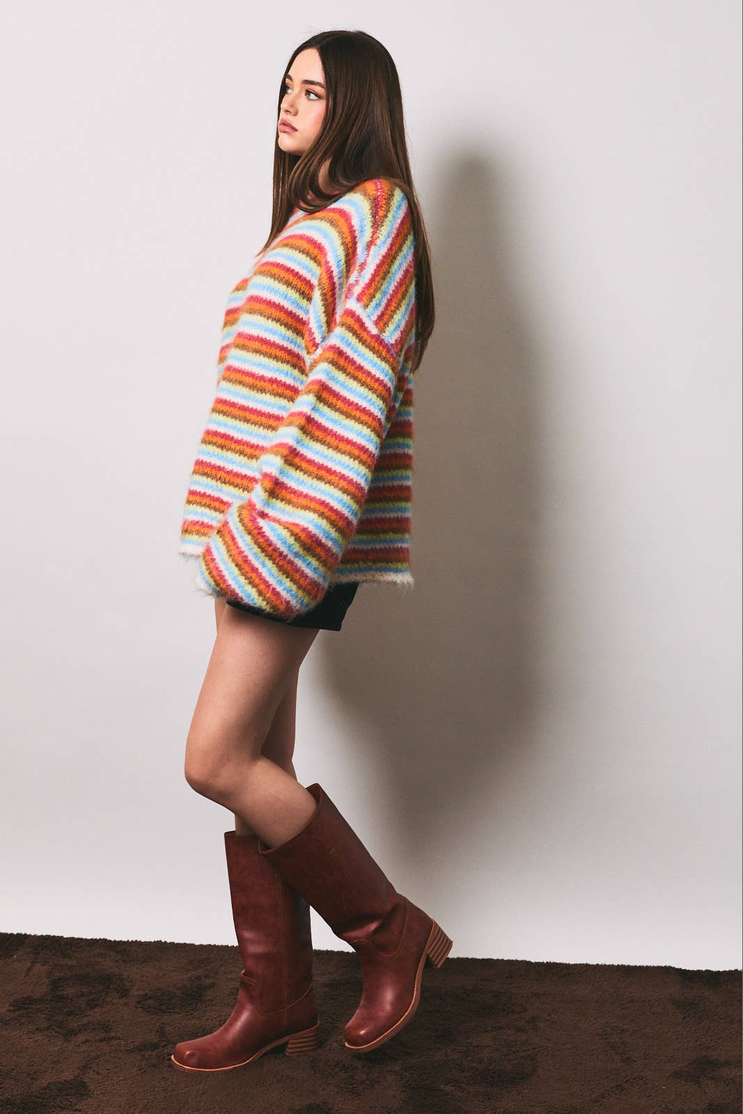 Golden Hour Striped Sweater