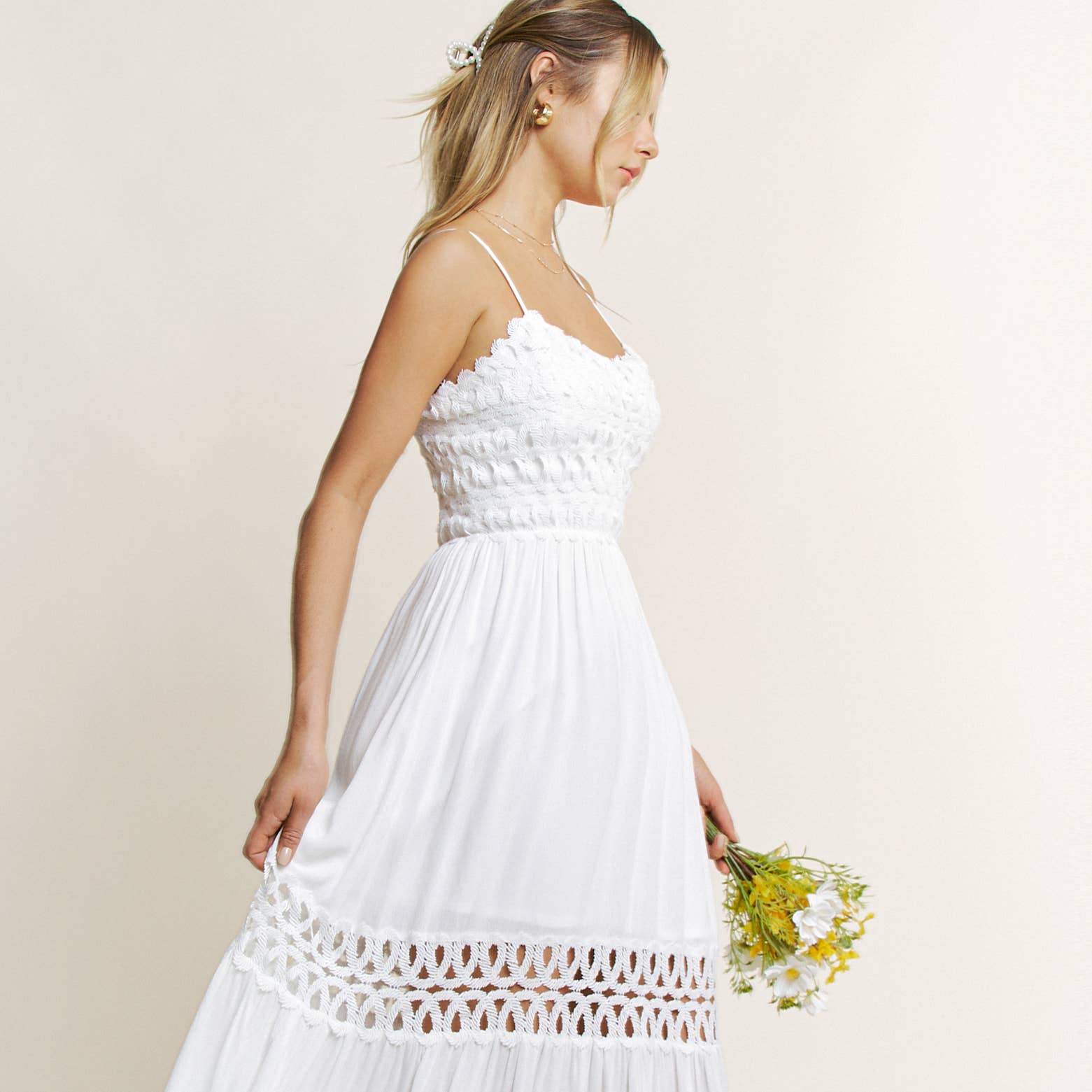 The Bloom Lace Maxi