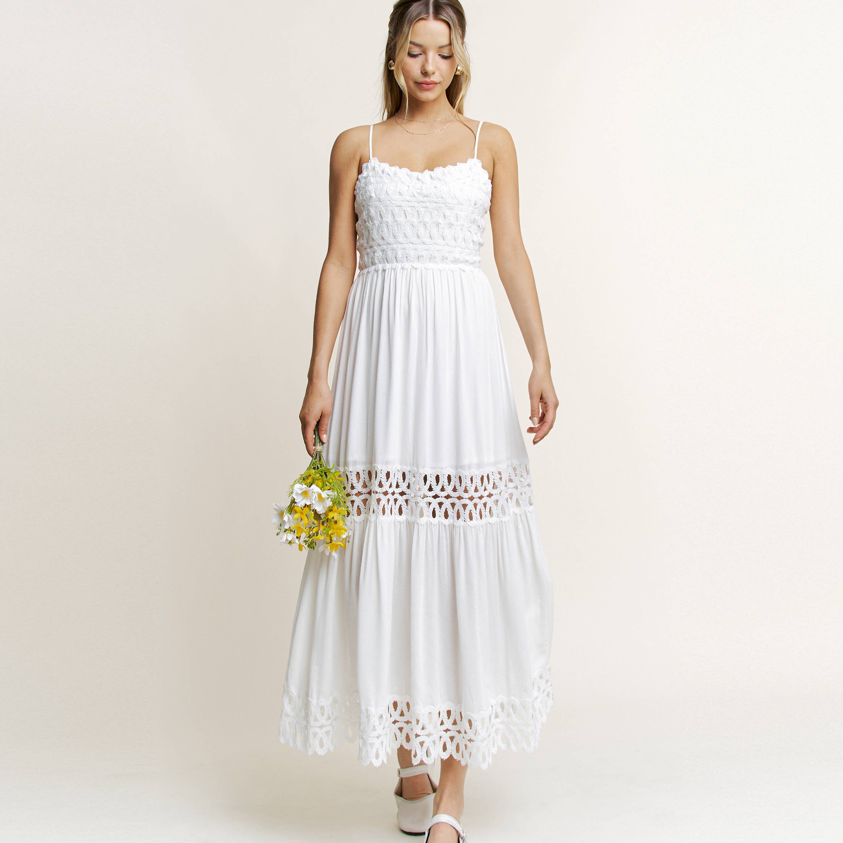The Bloom Lace Maxi