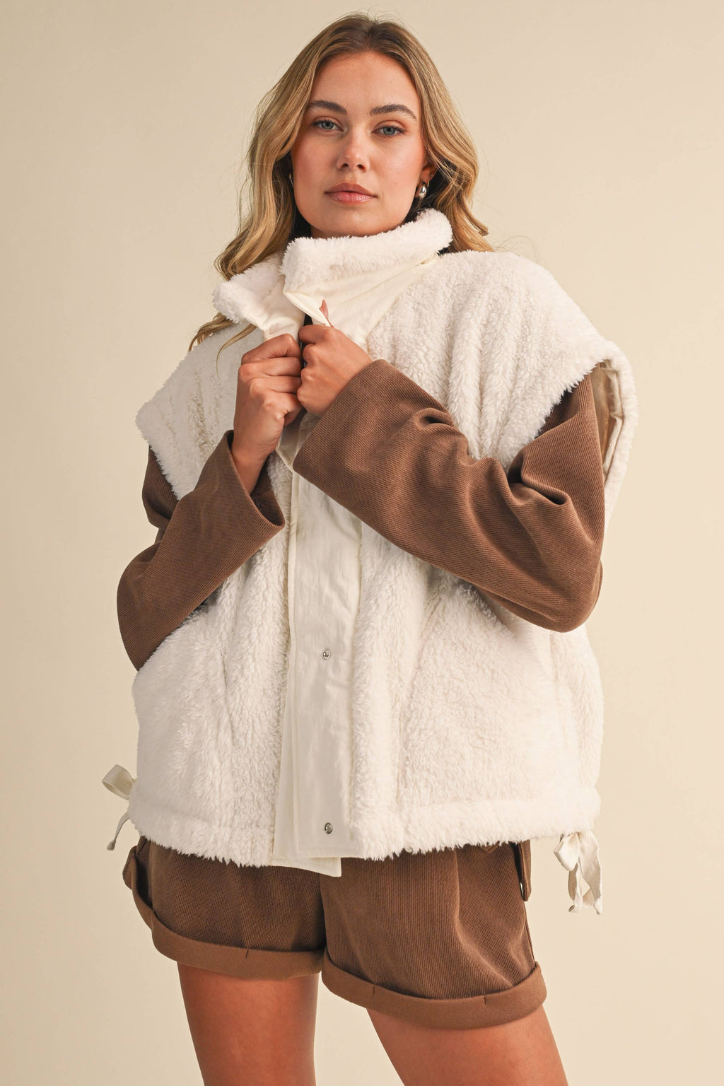 Honey Hug Fleece Vest