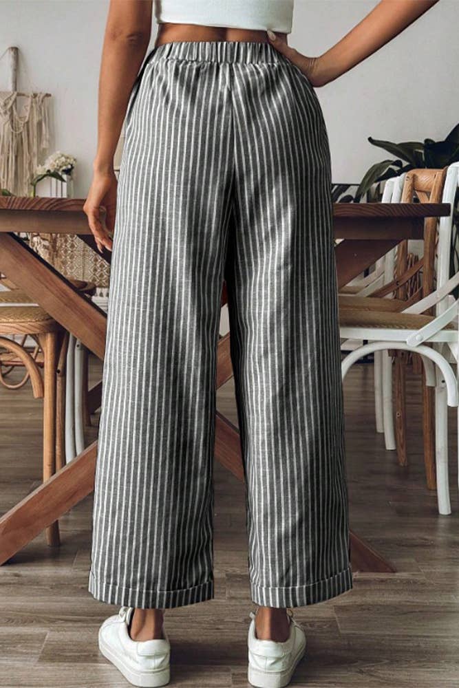 Modern Stripe Culotte