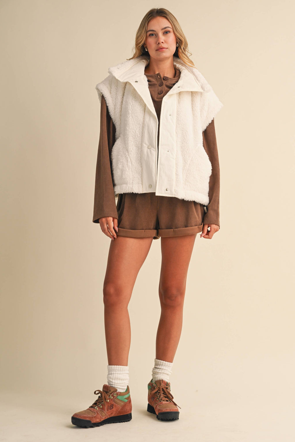 Honey Hug Fleece Vest