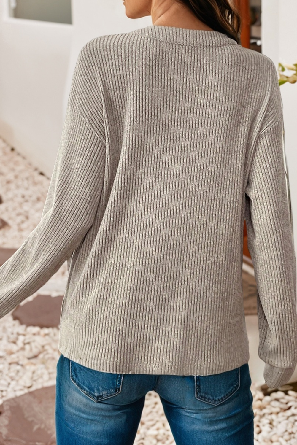 Bloom Ribbed Henley