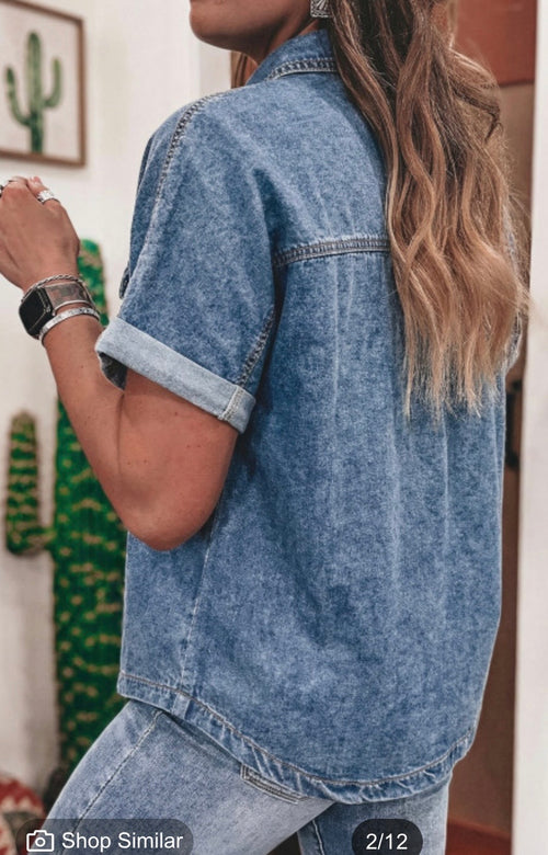 Indigo Cuff Denim
