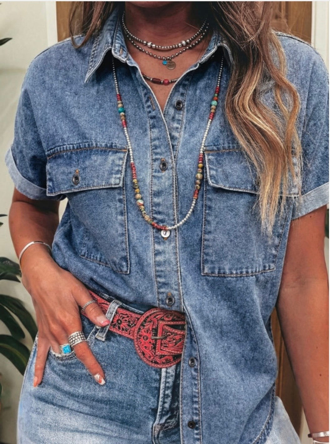 Indigo Cuff Denim
